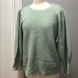 EUC Halogen x Atlantic-Pacific Balloon Sleeve XL